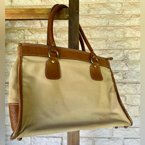 Beautiful 1980s No. 9 Gurkha canvas “Runabout” satchel Marley Hodgson - Picture 12 of 12